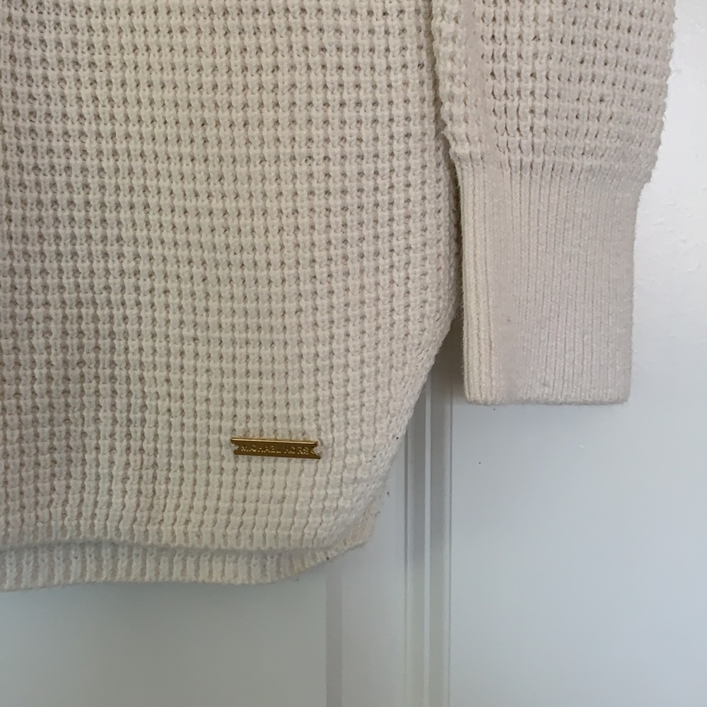 Michael Kors Ivory Cowl Neck Sweater - Picture 3 of 7